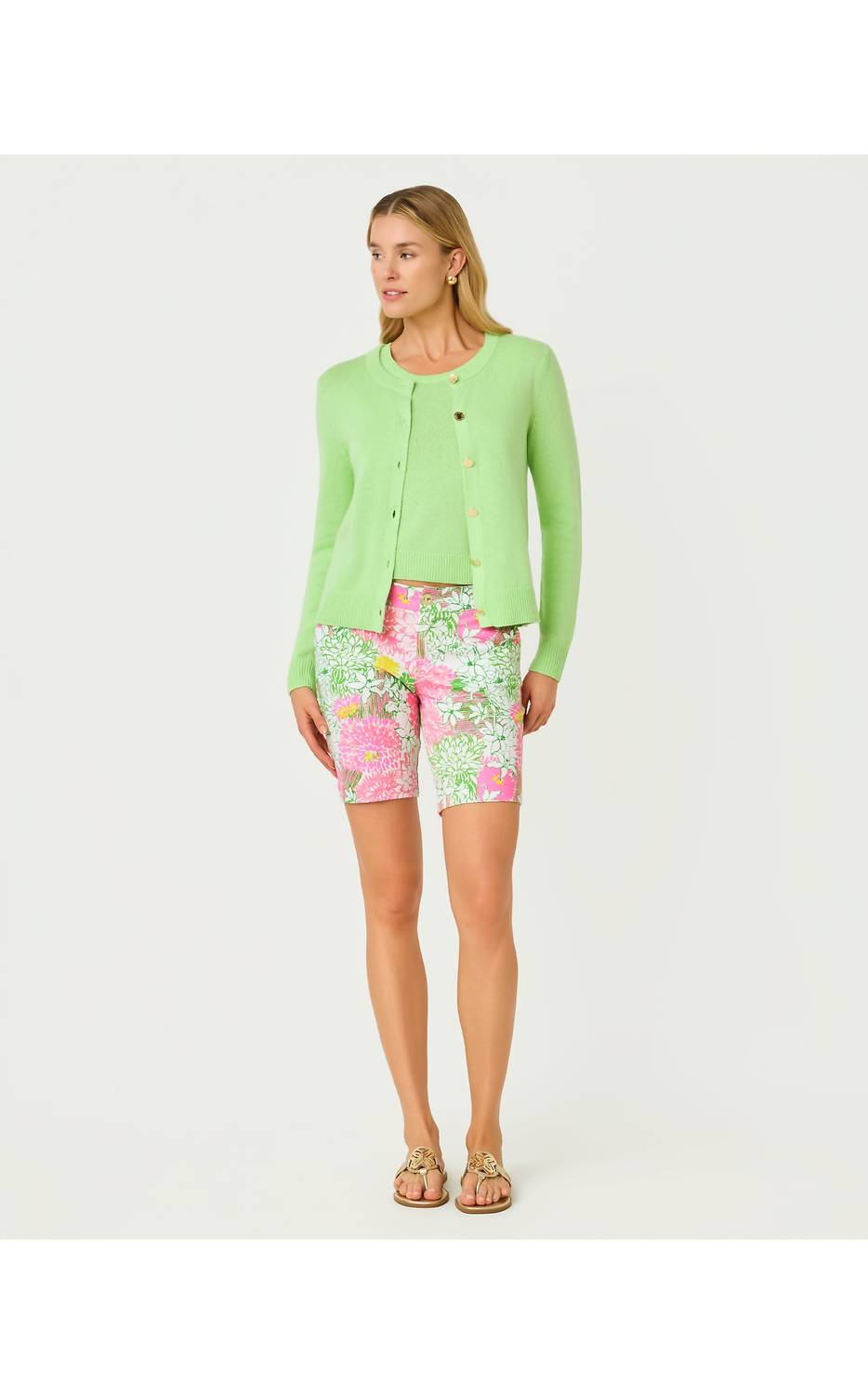 Lilly Pulitzer - Natia Knit Floral Shorts