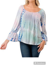 Vava - Frances Off Shoulder Pastel Bamboo Top