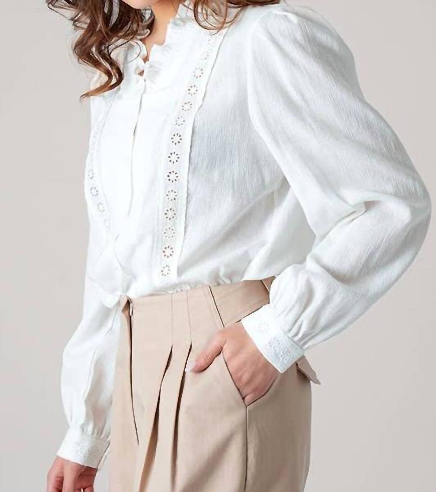 Urban Daizy - Revival Ruffle Blouse