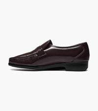 Florsheim Men's Riva Shoe in burgandy - men's loafer - alternate view