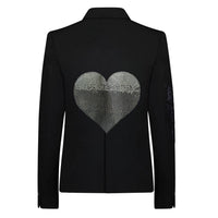 Hipchik - Crystals Ombre Heart Blazer