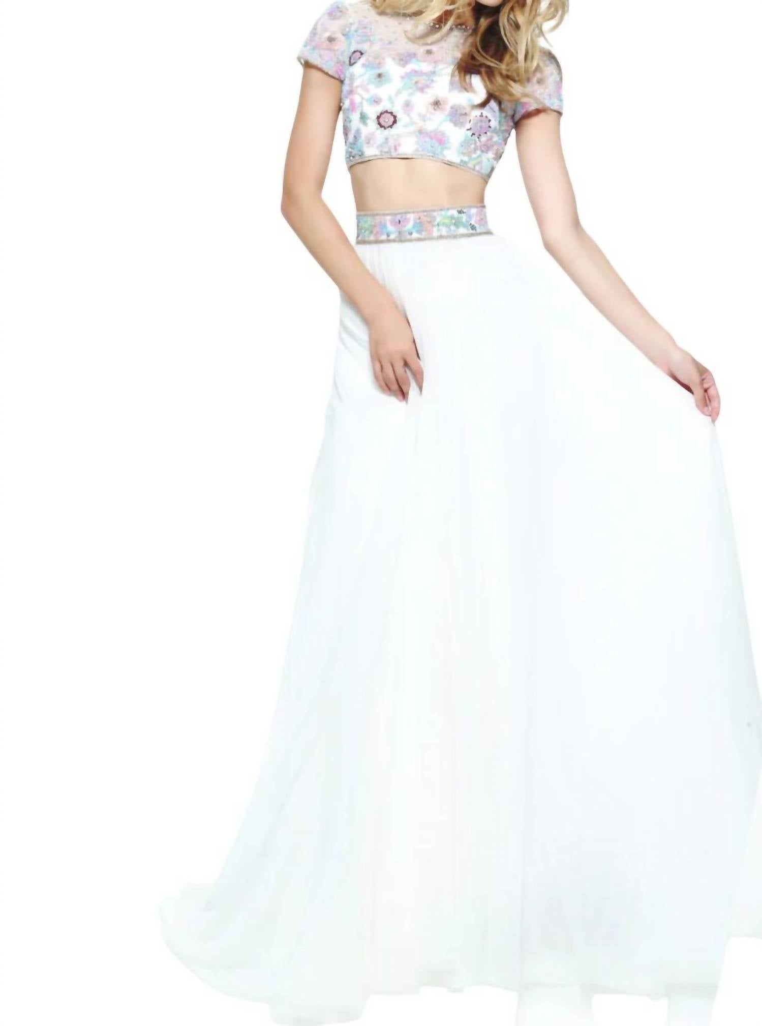 Sherri Hill - Bohemian Two-Piece Prom Dress