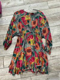 Gigio - Women's Flare Skirt Long Sleeve Mini Dress