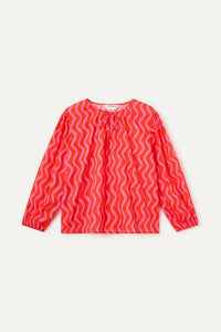 Compania Fantastica - Beach Wave Print Top