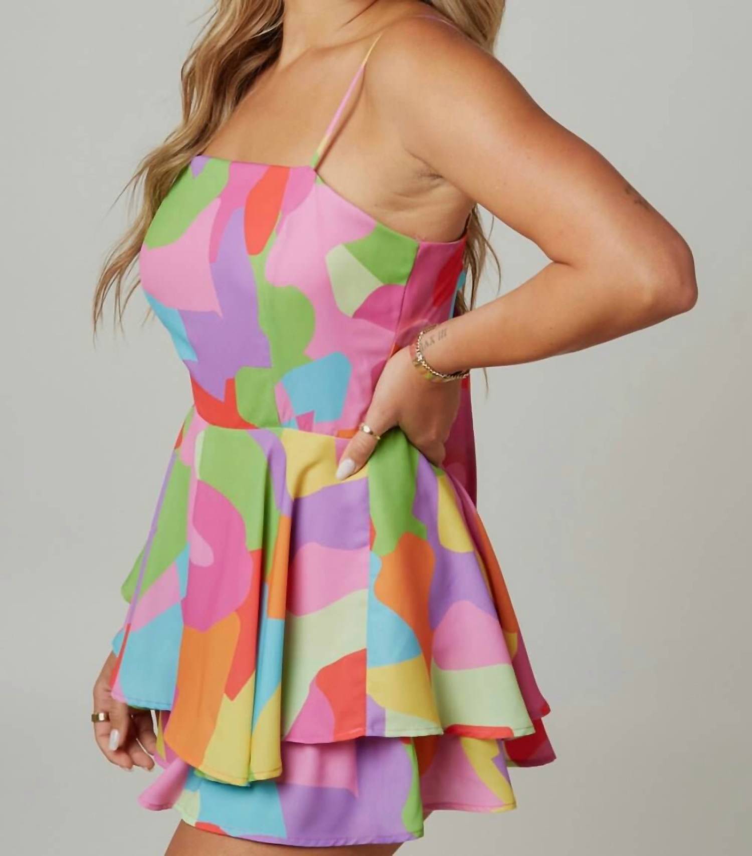 Peach Love - Sophia Romper