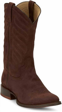 Tony Lama - Men's Amado 12" Suede Leather Western Boots