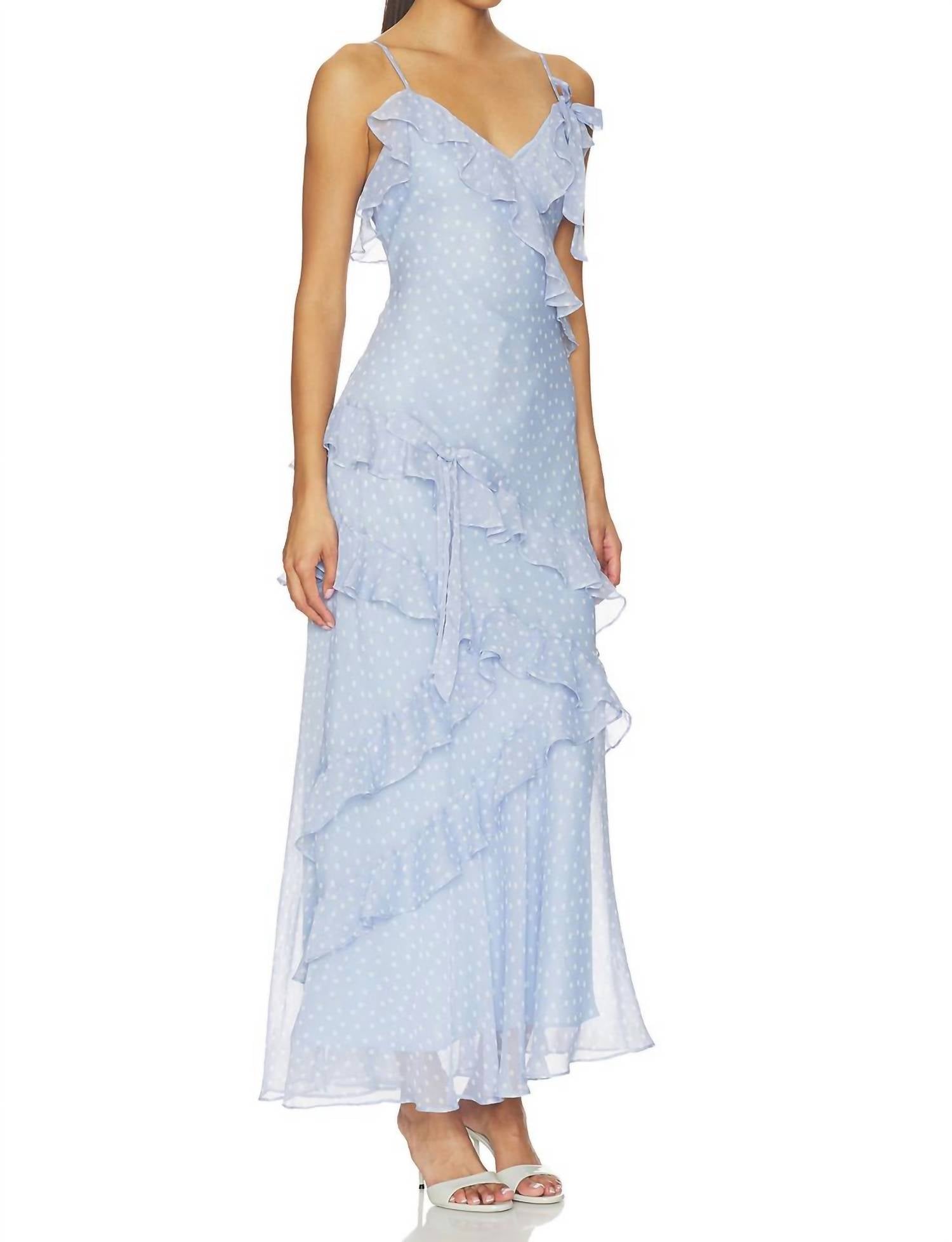 Astr - Amiya Plunging V-neck Dress