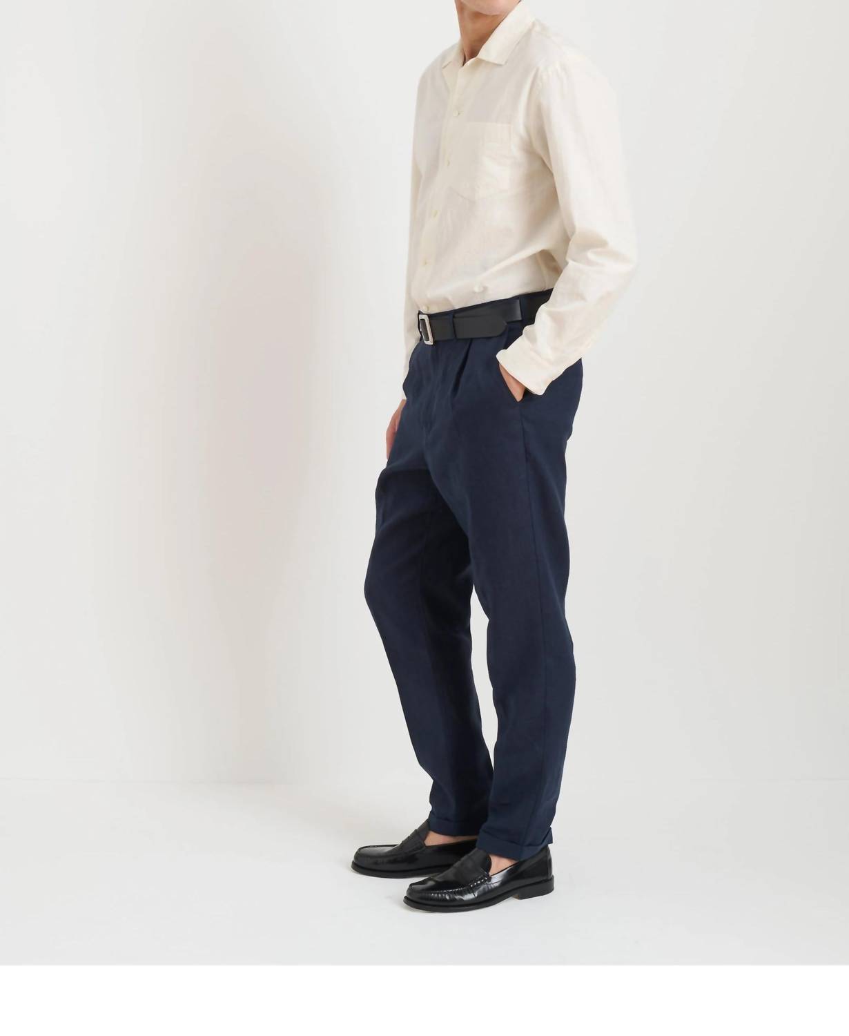 Alex Mill - Linen Standard Pleated Pant