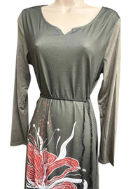 Michael K - Women's Belted Beauty Jersey Dress