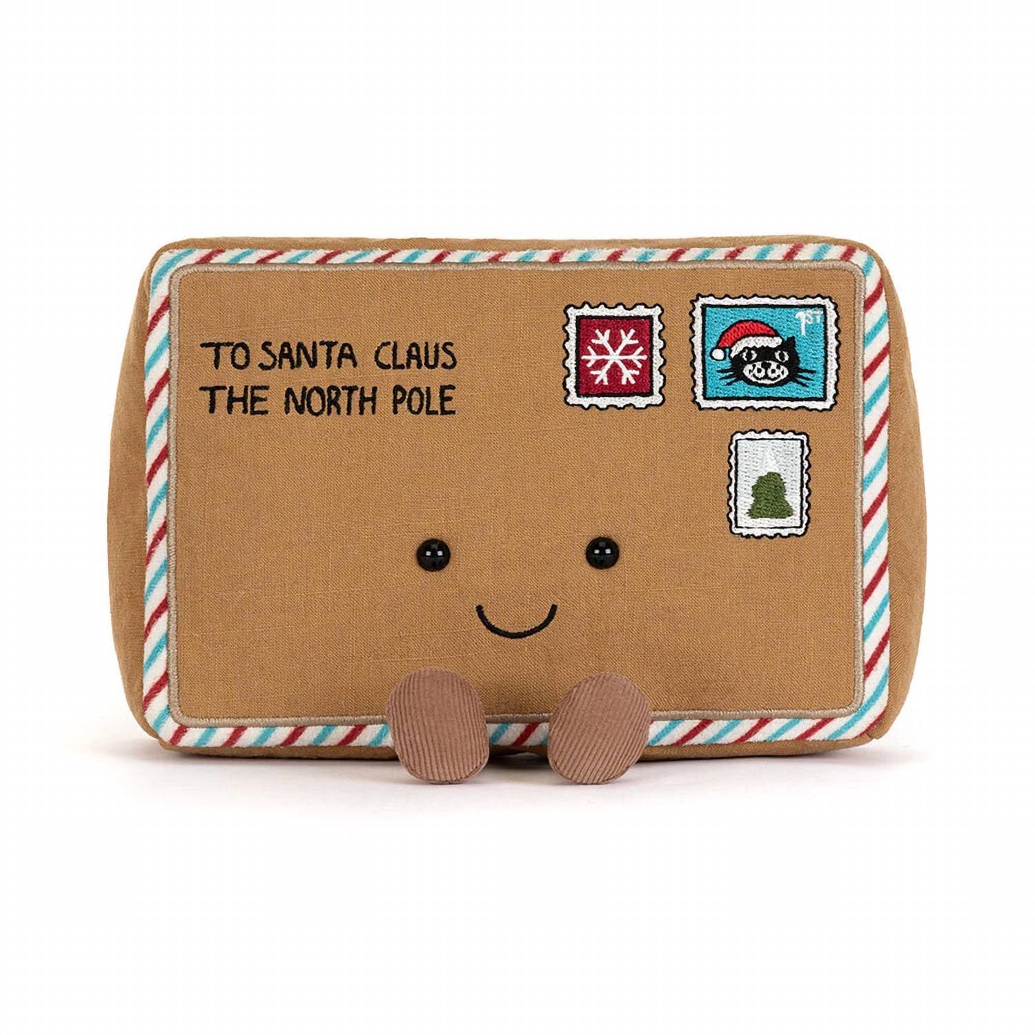 Jellycat Amuseable Letter to Santa in khaki - kids' item - detail view
