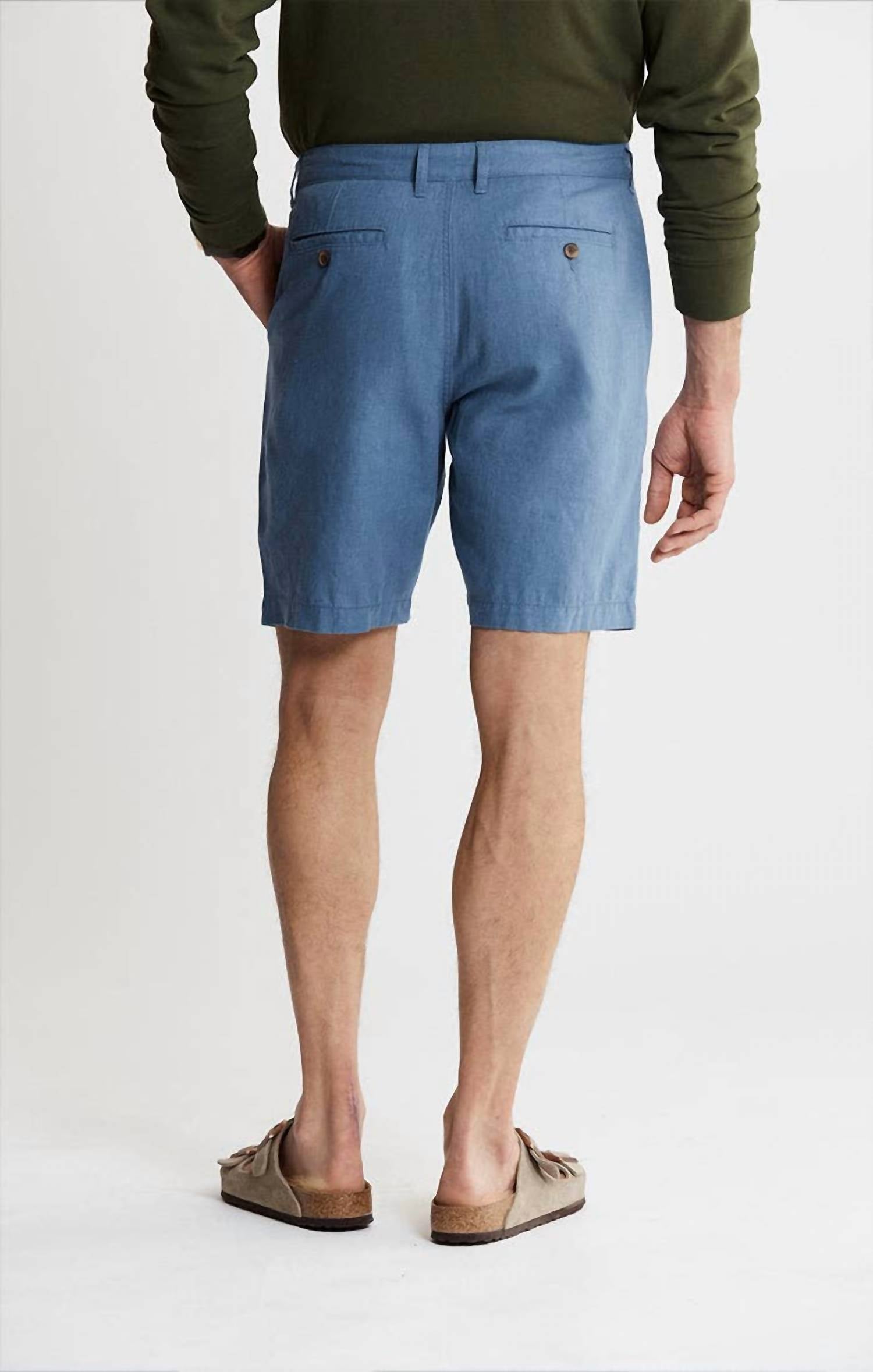 Jachs New York - Linen Blend Bleecker Shorts