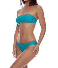 Luli Fama - Chic Seamless Wavy Ruched Back Bikini Bottom