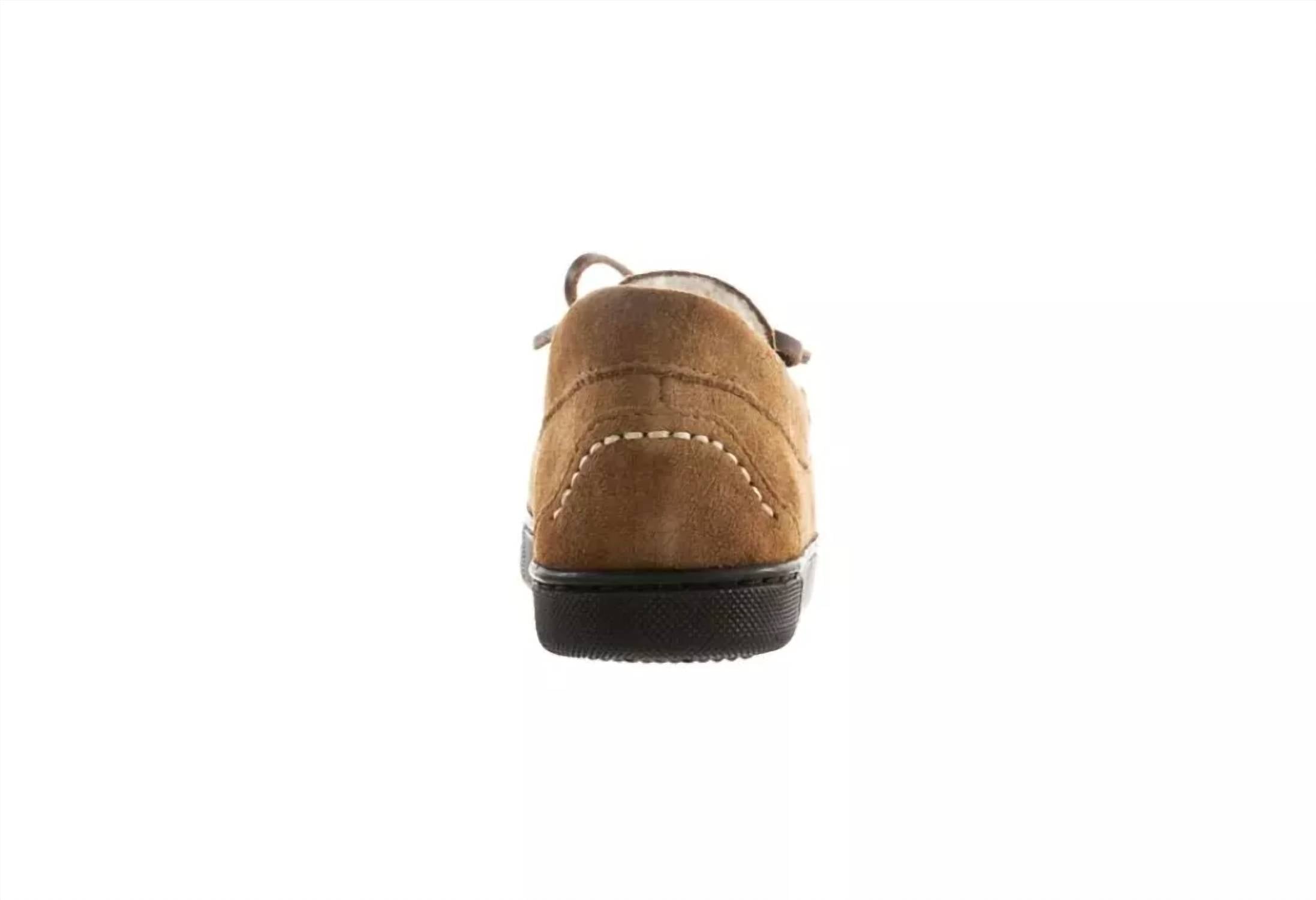 Isotoner - Women's Genuine Suede Moccasin Slippers