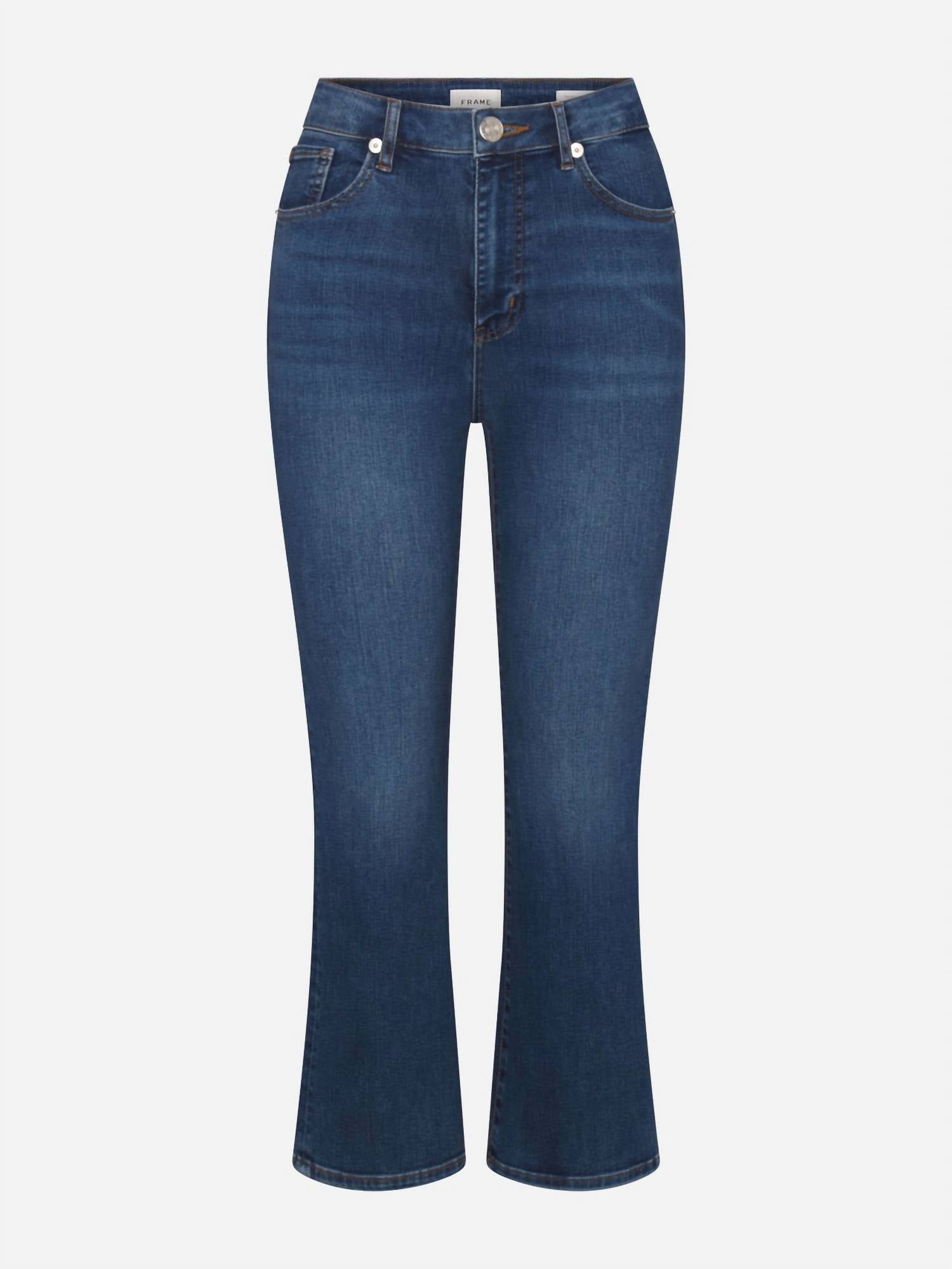 FRAME The Reboot Crop Jeans in foxley - women's jeans - view 4