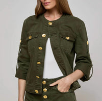 L'Agence - Anouk Collarless Jacket