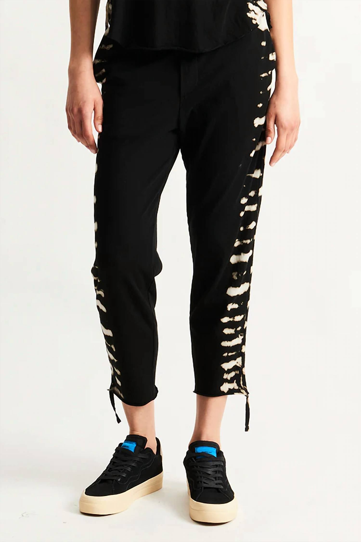 Raquel Allegra - Tiger Stripe Starr Crop Pant