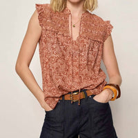 Sanctuary - Free Feeling Smocked Blouse
