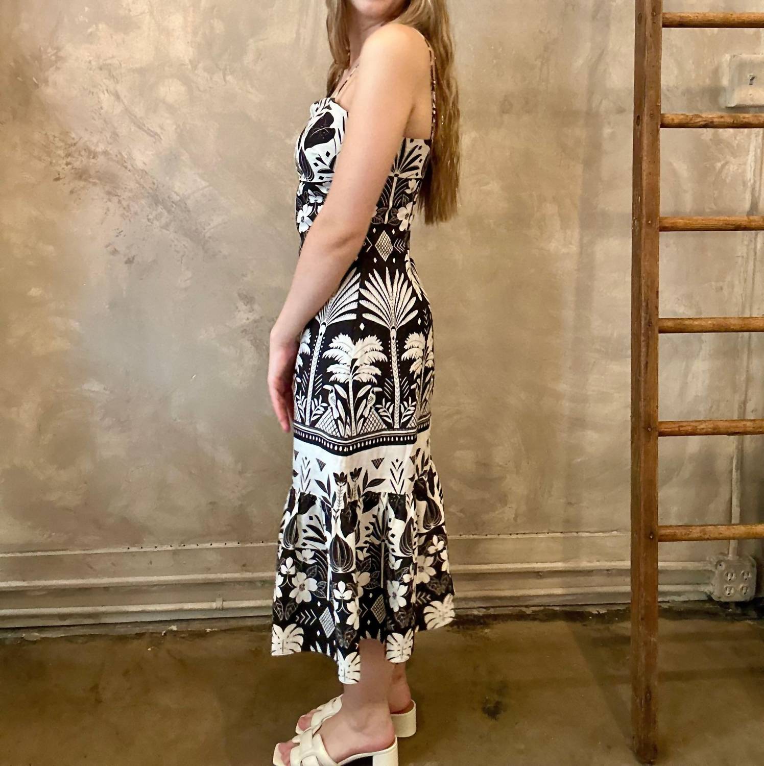 GILNER FARRAR Devora Dress in moroccan sha - women's dress - alternate view