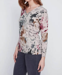 Coco Y Club - V-neck Long Sleeve Tee