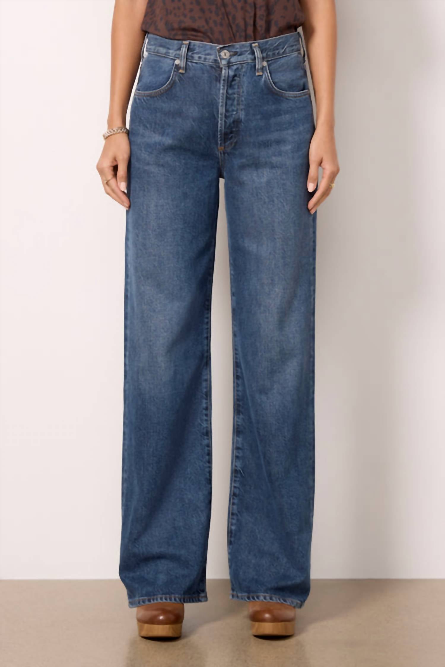 Citizens Of Humanity - High Rise Wide Jeans 30"