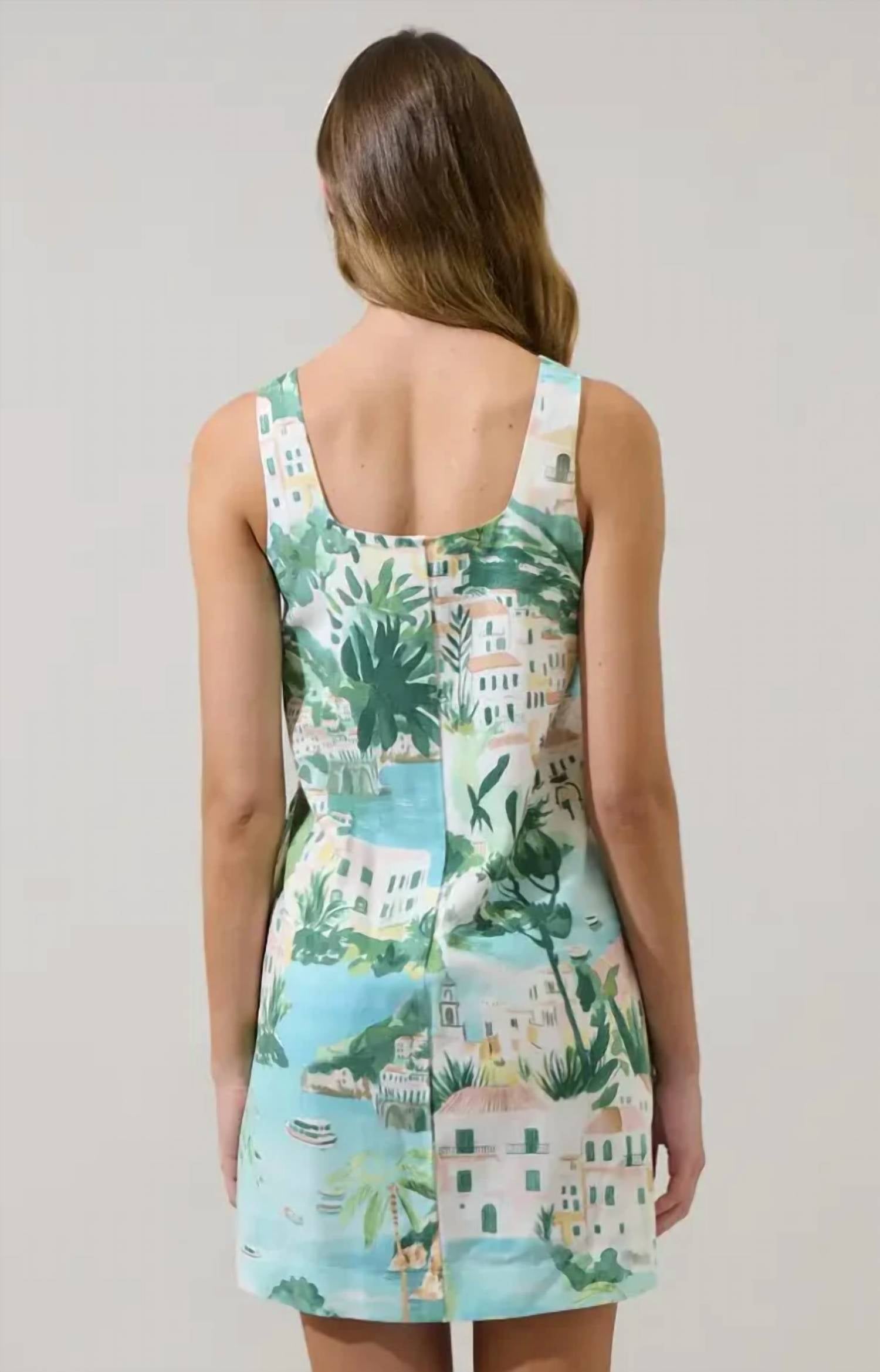 Sugarlips - Piti Town Zenica Shift Mini Dress