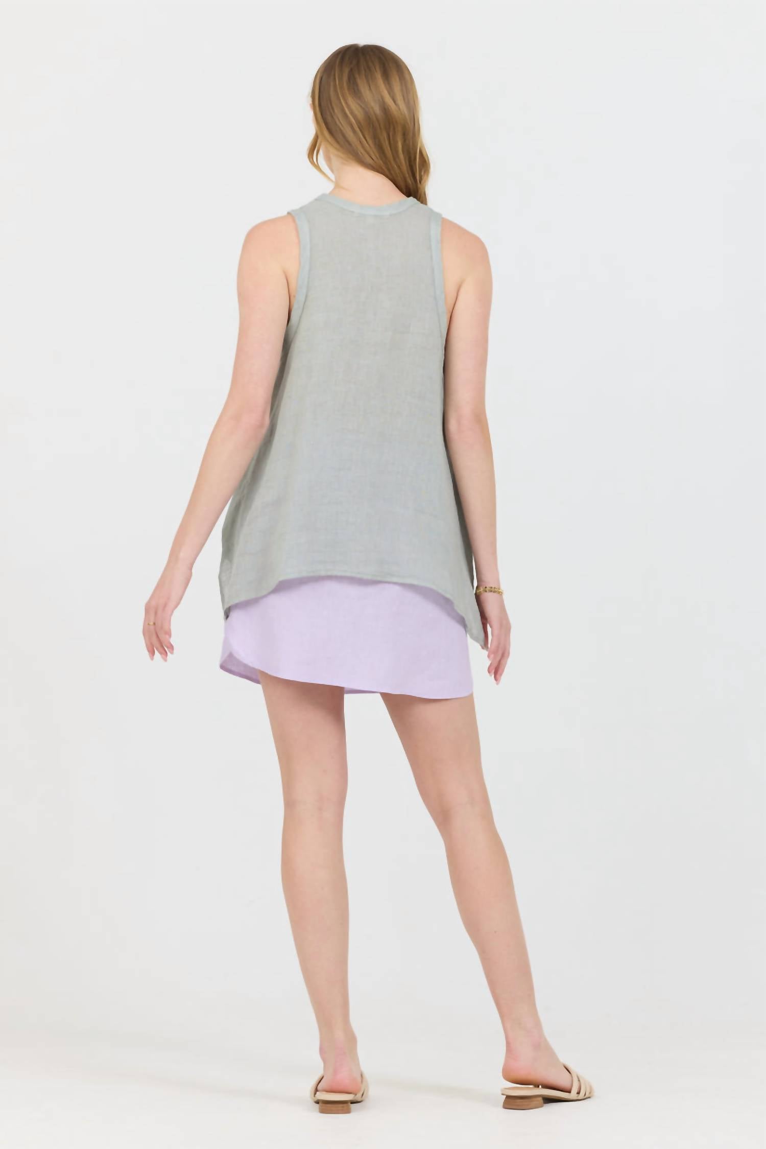 Fresh Laundry - Uneven Tank Top