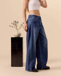 Daze - Hero High Rise Pleated Baggy Pant