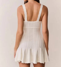 Loveshackfancy - Tabatha Stretch Pointelle Mini Dress
