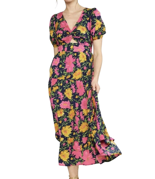 Entro - Floral Print Maxi Dress