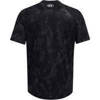 UNDER ARMOUR Men's Tech Abc Camo T-shirt in black - men's t-shirt - detail view