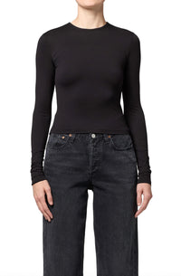 Agolde - Dion Crop Long Sleeve Tee