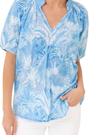 Sheridan French - Dana Zebra Blouse