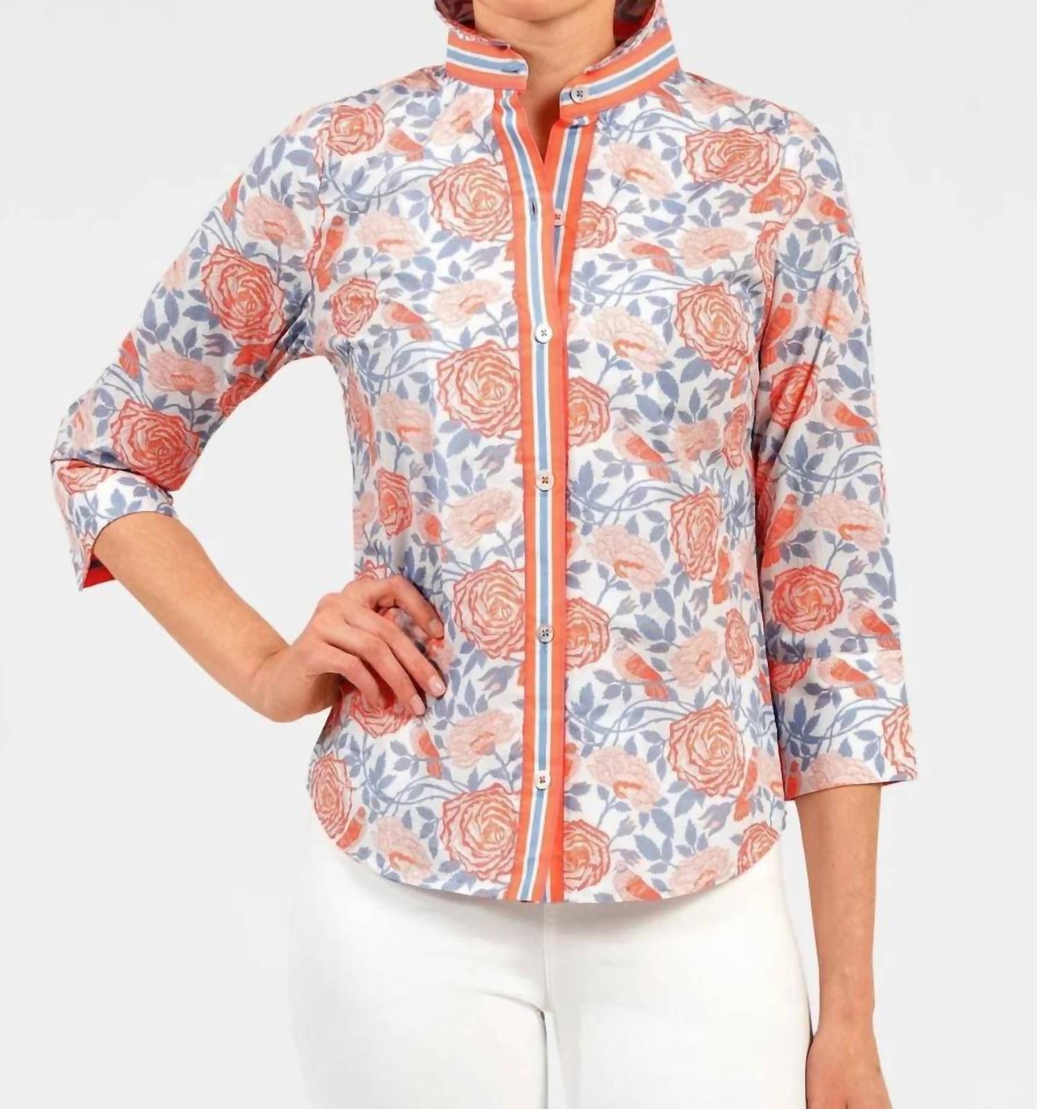 Gretchen Scott - Boyfriend Peri Shirt