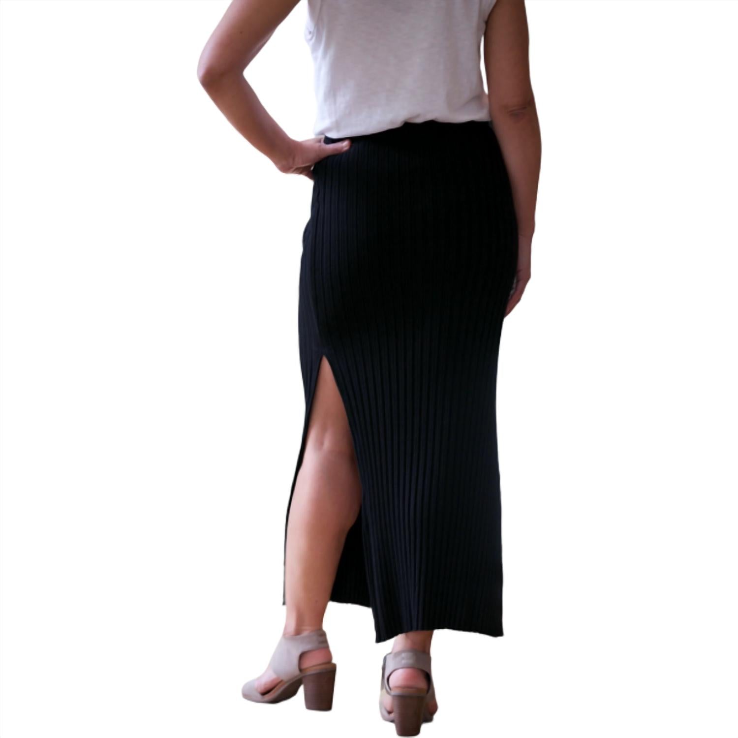 Stateside - Siro Rib Maxi Skirt
