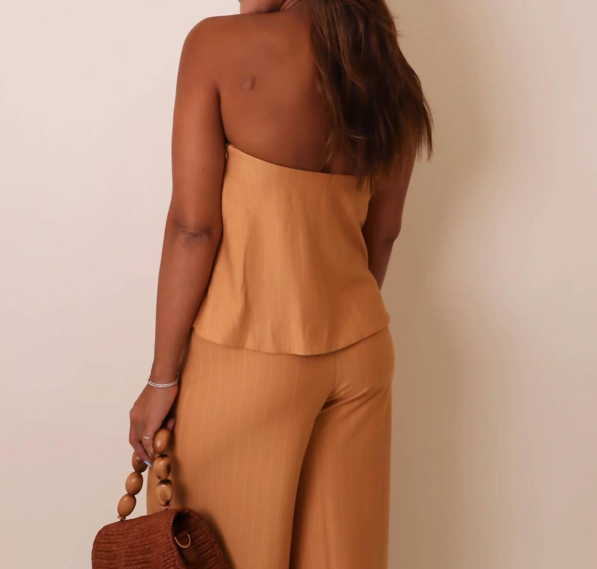 Dress To - Strapless Layered Jumpsuit