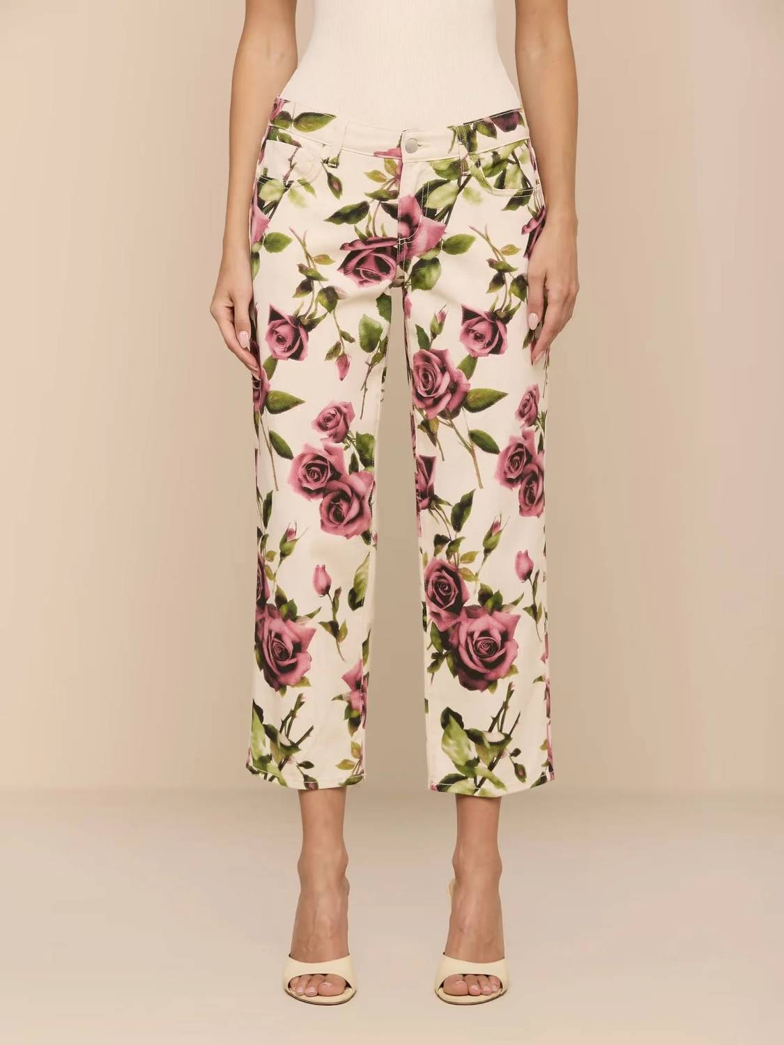 L'Agence - Blaine Cropped Stovepipe Jean