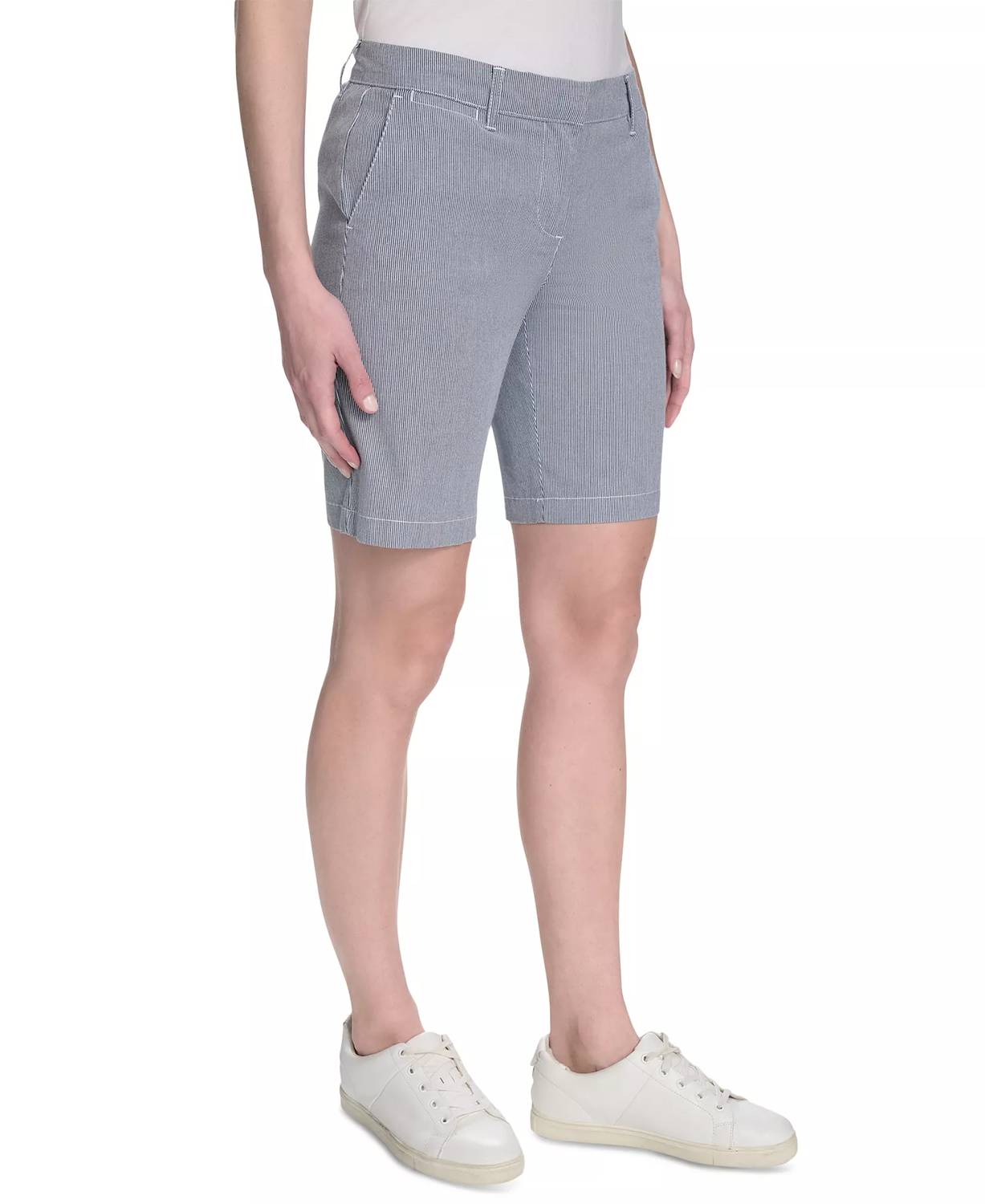 Nautica - Striped Riviera Mid-rise Shorts