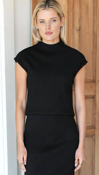 Emerson Fry - Knit Mock Neck Top