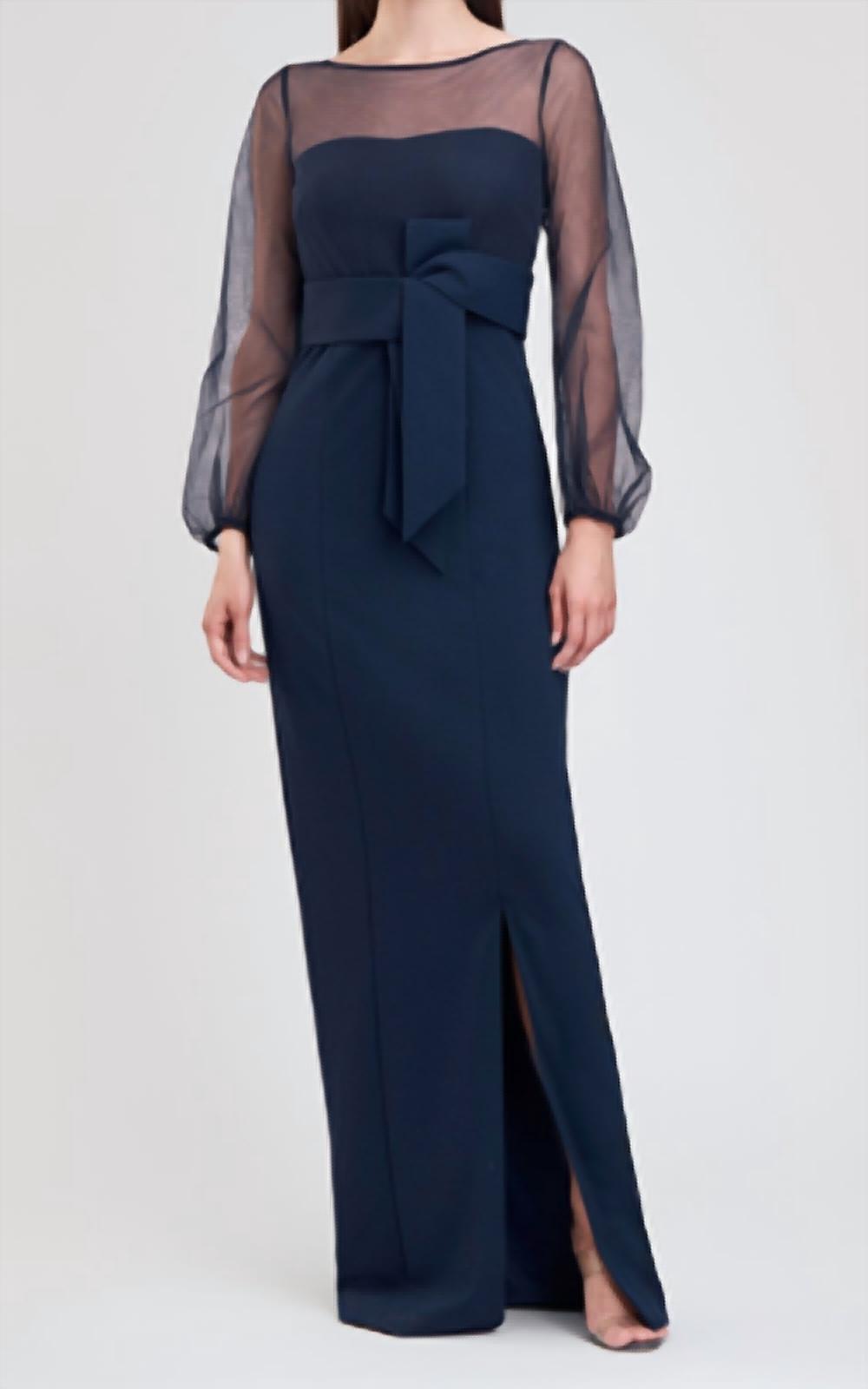 Js Collections - Abigail Waist Bow Gown