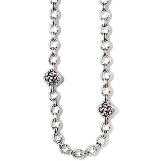 Brighton - Women's Interlok Knot Link Necklace