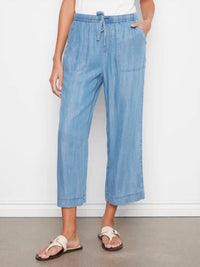 Charlie B - Tencel Wide Leg Jogger Pants