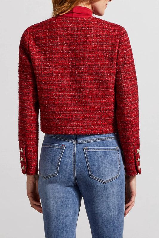 Tribal - Cropped Tweed Jacket