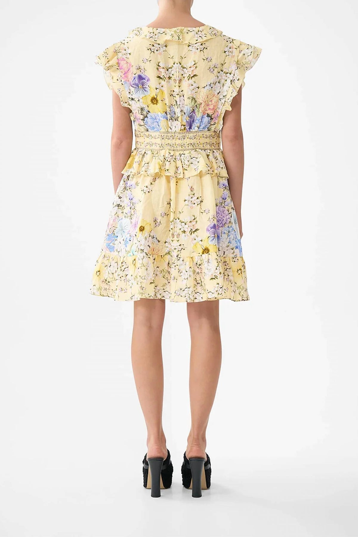 Camilla - Waisted Short Dress