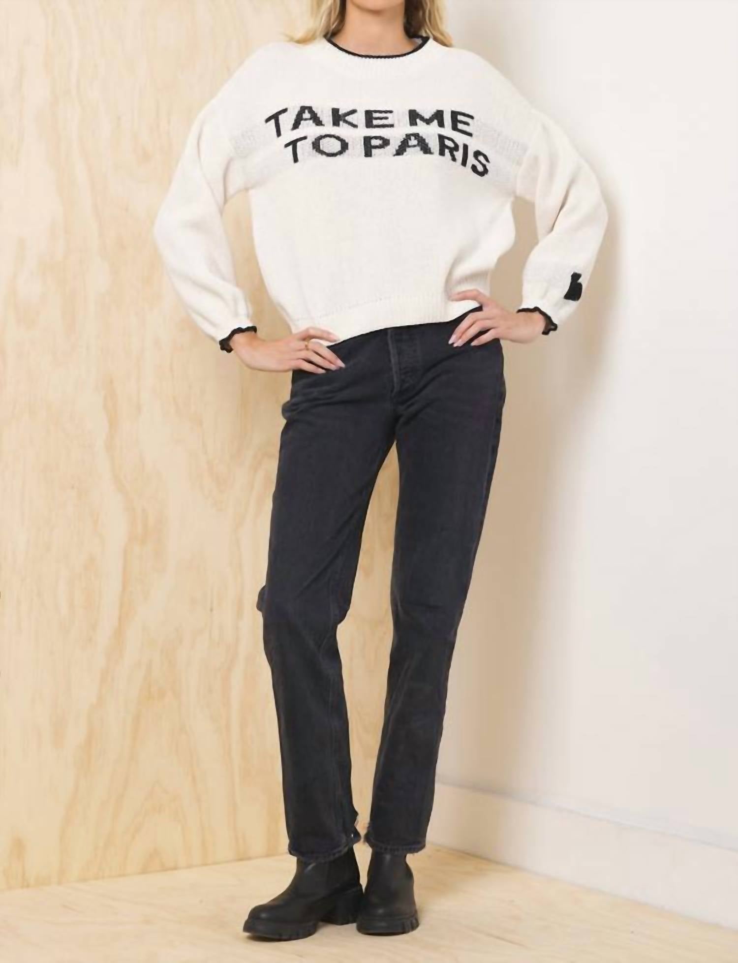 Vintage Havana - Take Me To Paris Sweater