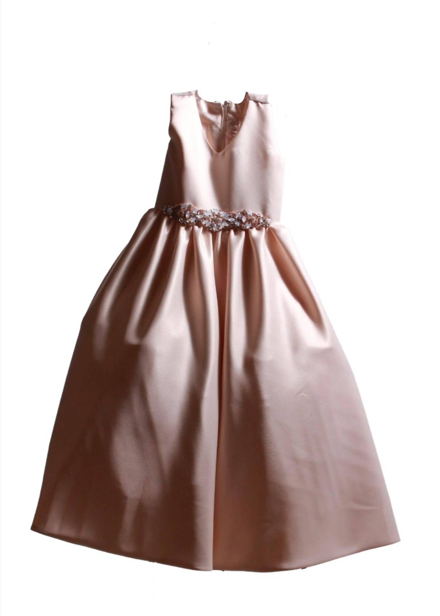 Amalee Accessories - Girl's Satin Flower Dress