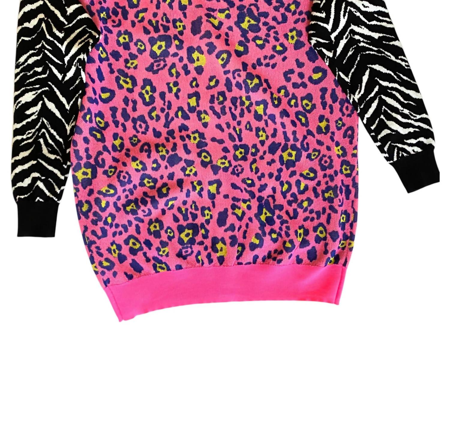 Replica Los Angeles - Leopard & Zebra Mix Oversized Cardigan
