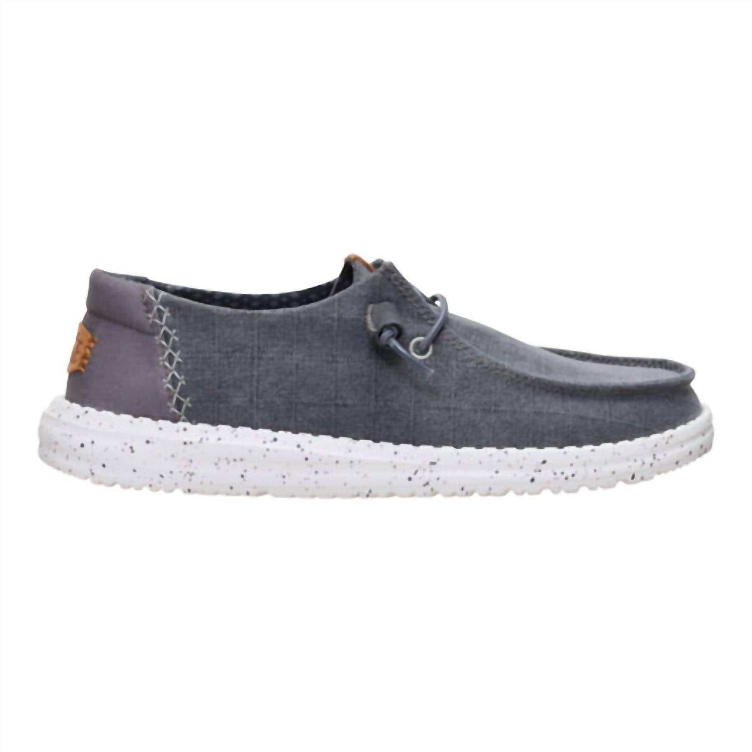 Hey Dude - Women's Wendy Chambray Grid Slip-on Loafers