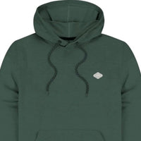 Jetty Men's Navigator Hoodie in green - women's top - detail view
