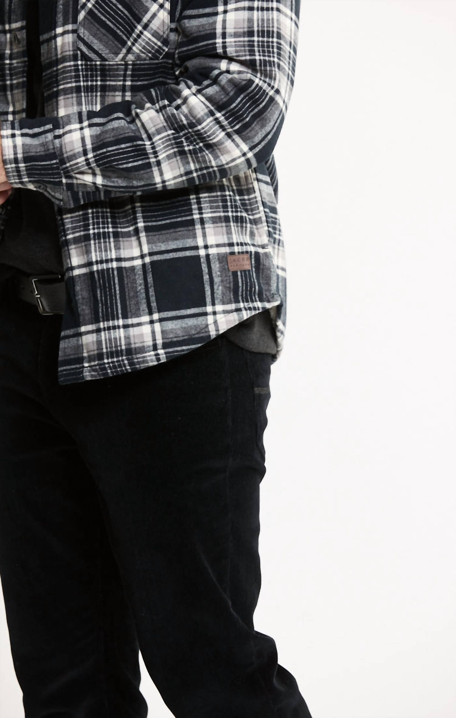 Jachs New York - Sherpa Lined Flannel Shirt Jacket