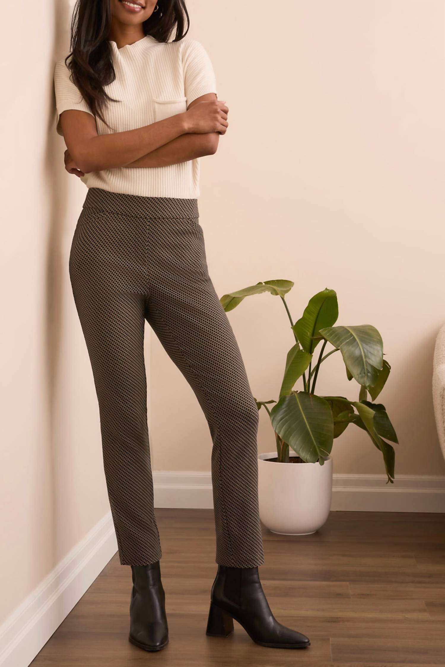 Tribal - Bengaline Luxe Pull-on Ankle Pants